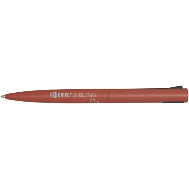Juana recycled aluminium ballpoint pen (blue ink) Brick