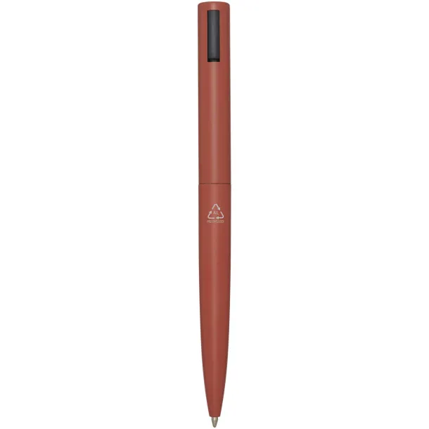 Juana recycled aluminium ballpoint pen (blue ink) Brick