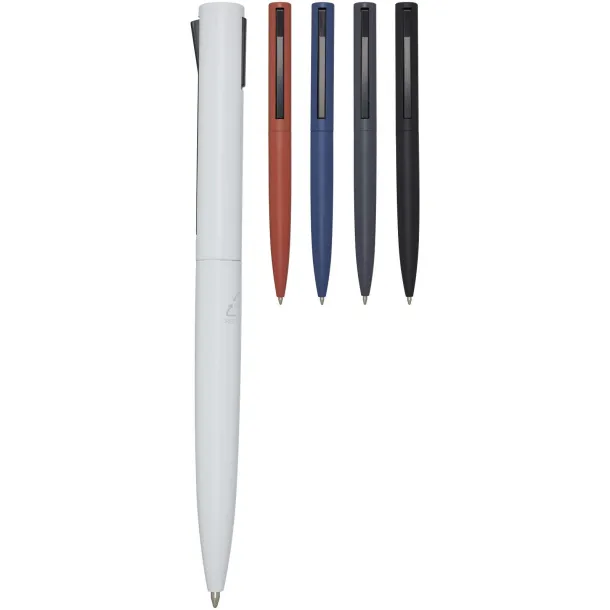Juana recycled aluminium ballpoint pen (blue ink) Twilight Grey