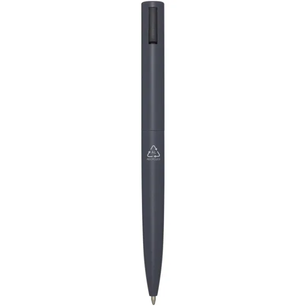 Juana recycled aluminium ballpoint pen (blue ink) Twilight Grey