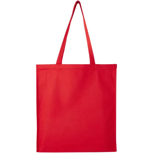 Florida 270 g/m² GRS recycled gusset tote bag 14L Red