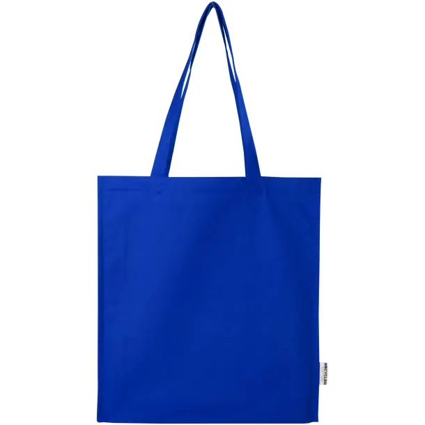 Florida 270 g/m² GRS recycled gusset tote bag 14L Royal blue