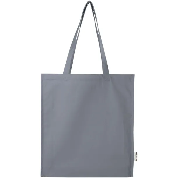 Florida 270 g/m² GRS recycled gusset tote bag 14L Grey