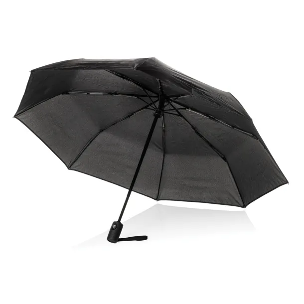 Swiss Peak Vito Aware™ RPET 21" kišobran s automatskim otvaranjem/zatvaranjem - Swiss Peak Crna 