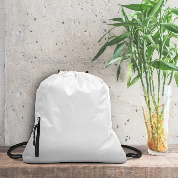 Salim Drawstring bag Bijela