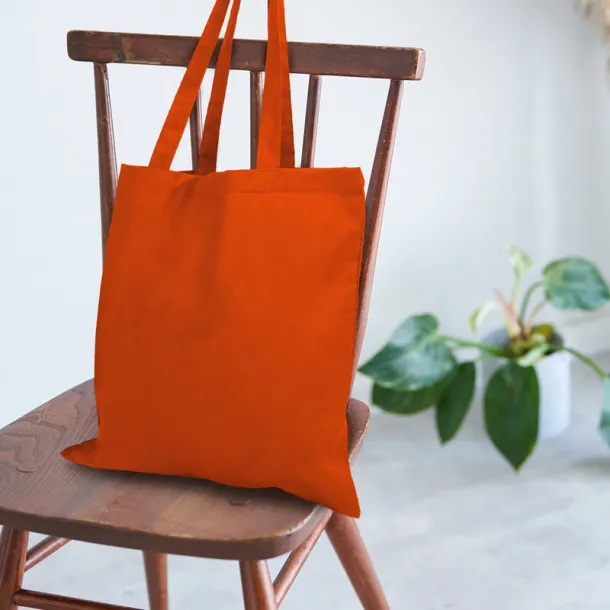 Rabia Cotton shopping bag Narančasta