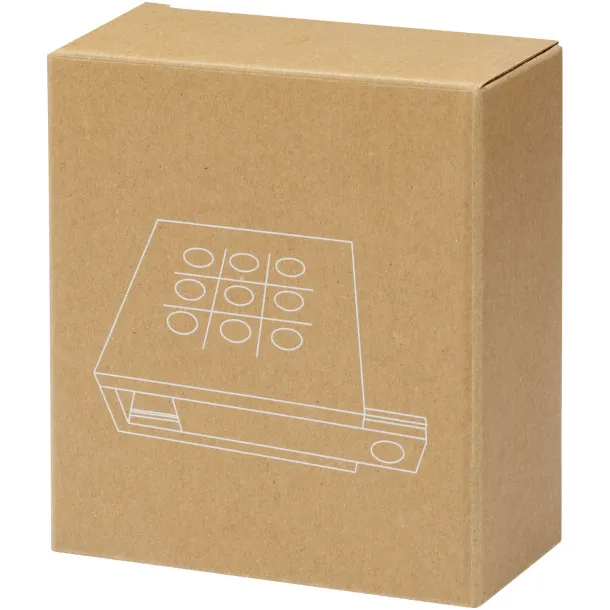 Strobus wooden tic-tac-toe game Natural