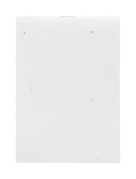 CreaNote Mini Seed custom seed paper notebook White