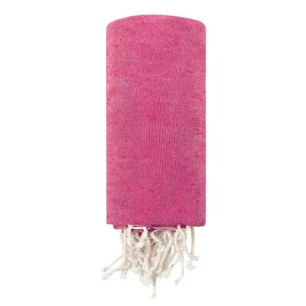  Recycled cotton towel fuchsia