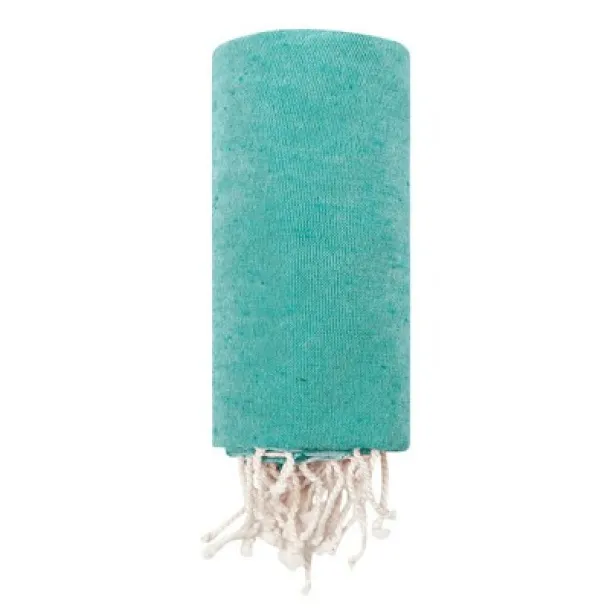  Recycled cotton towel turquoise