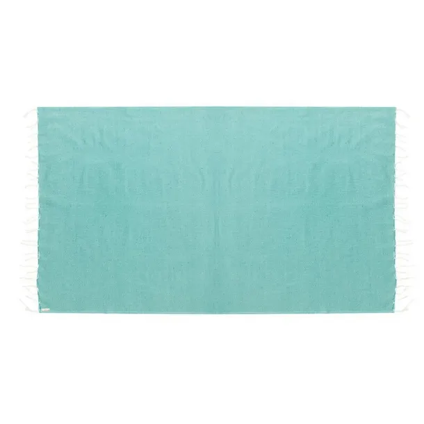  Recycled cotton towel turquoise