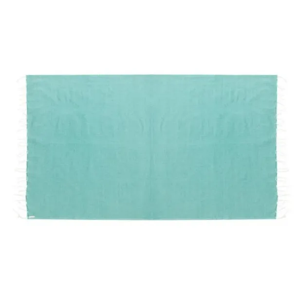  Recycled cotton towel turquoise
