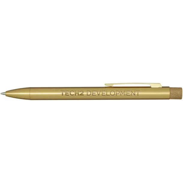 Beatriz recycled brass ballpoint pen (black ink) Gold