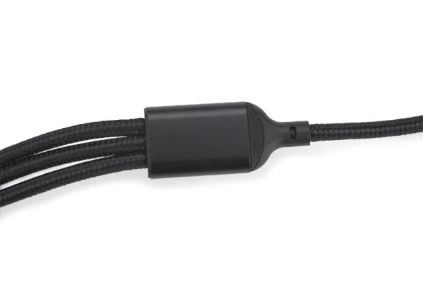  3u1 USB kabel czarny