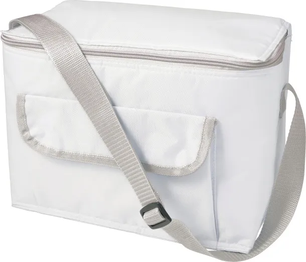  Polyester (420D) cooler bag Nikki Bijela