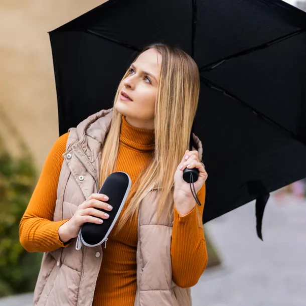 BANFF umbrella in pouch Black