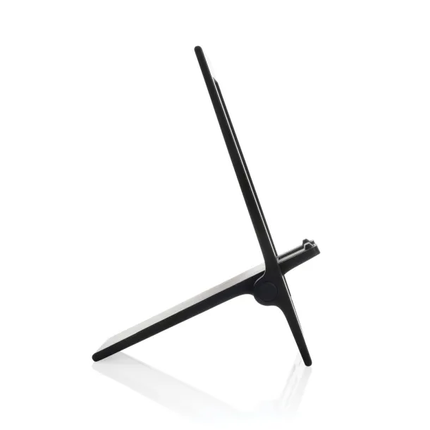 SnapStand sklopivi stalak za mobitel od RCS reciklirane plastike - XD Collection Crna 