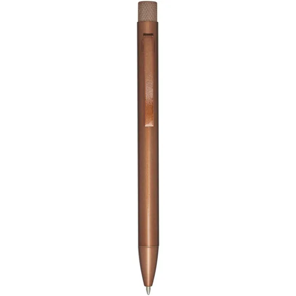 Beatriz recycled brass ballpoint pen (blue ink) Copper