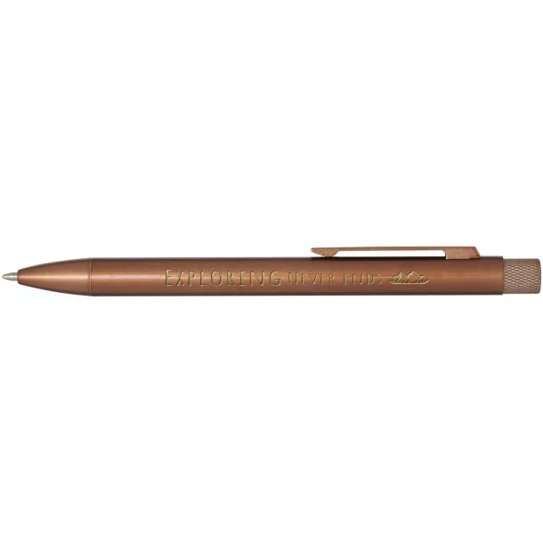Beatriz recycled brass ballpoint pen (blue ink) Copper