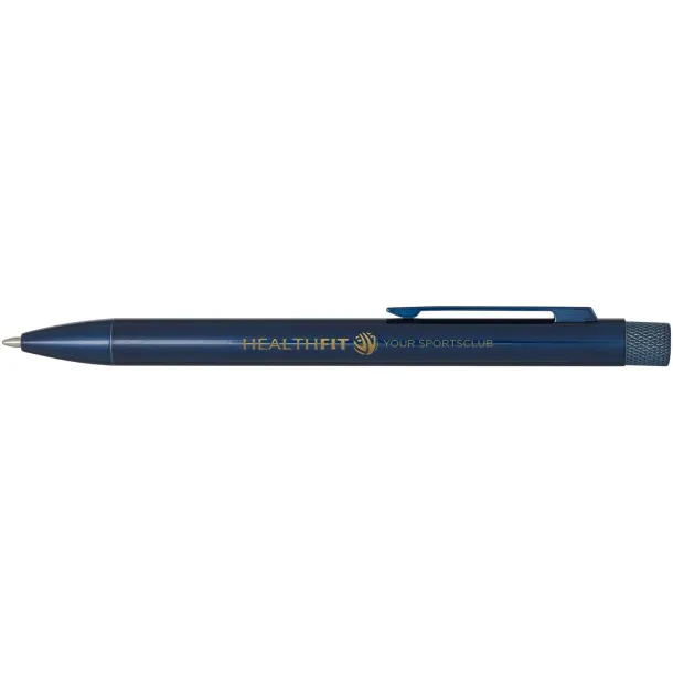 Beatriz recycled brass ballpoint pen (blue ink) Blue