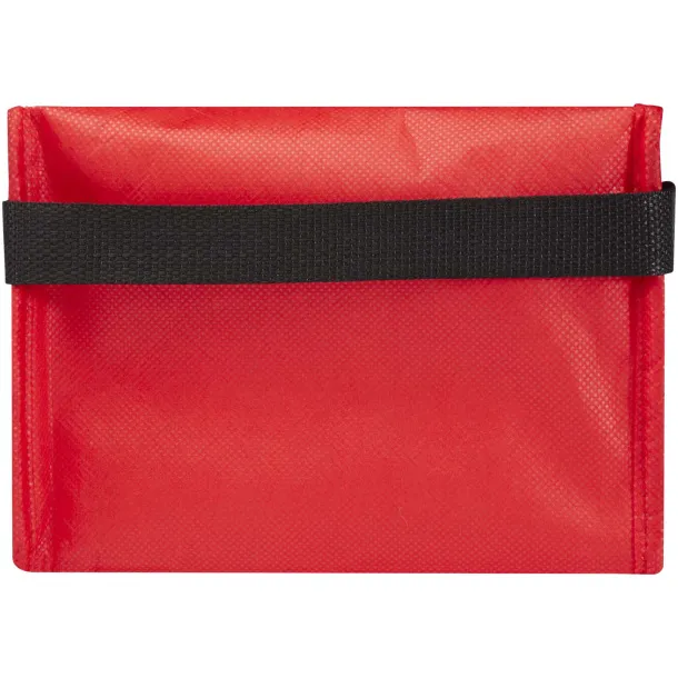 Spectrum 6-can recycled non-woven cooler bag 4L Red