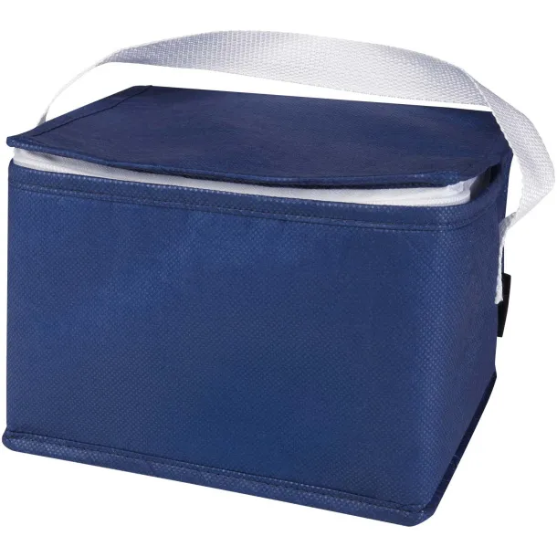 Spectrum 6-can recycled non-woven cooler bag 4L Royal blue