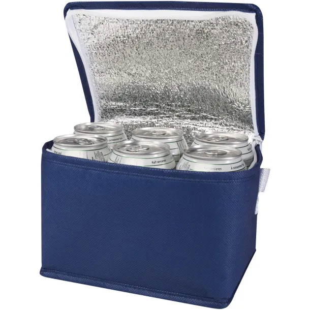 Spectrum 6-can recycled non-woven cooler bag 4L Royal blue