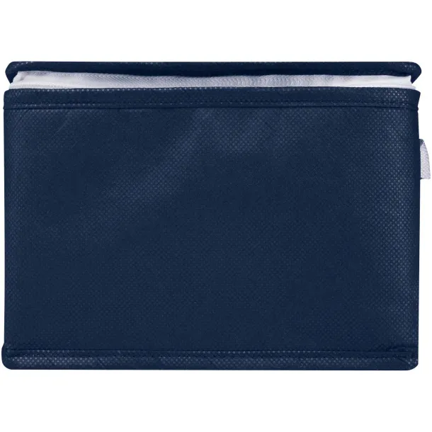 Spectrum 6-can recycled non-woven cooler bag 4L Navy Blue