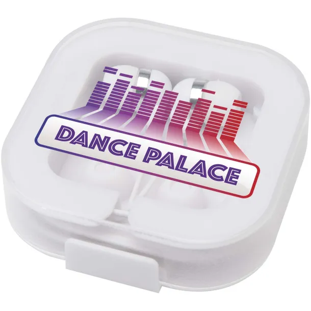 Dofida wired Type-C earbuds with recycled plastic storage box White
