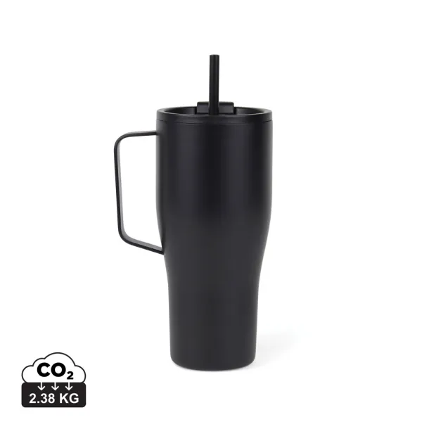 VINGA Eos voyager boca od recikliranog nehrđajućeg čelika, 800 ml - Vinga Crna Crna