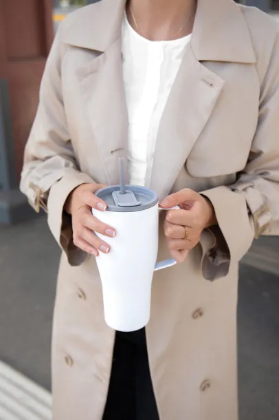 VINGA Eos voyager boca od recikliranog nehrđajućeg čelika, 800 ml - Vinga Bijela Antracit