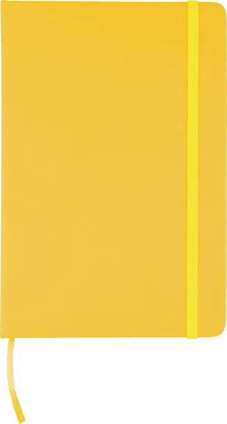 Eamon A5 rPET PU notes Žuta