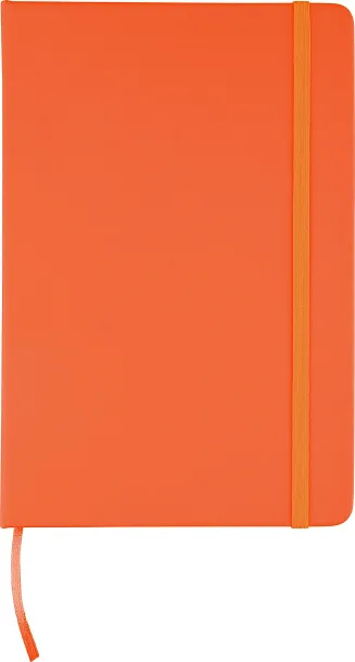 Eamon rPET PU notebook (A5) Narančasta