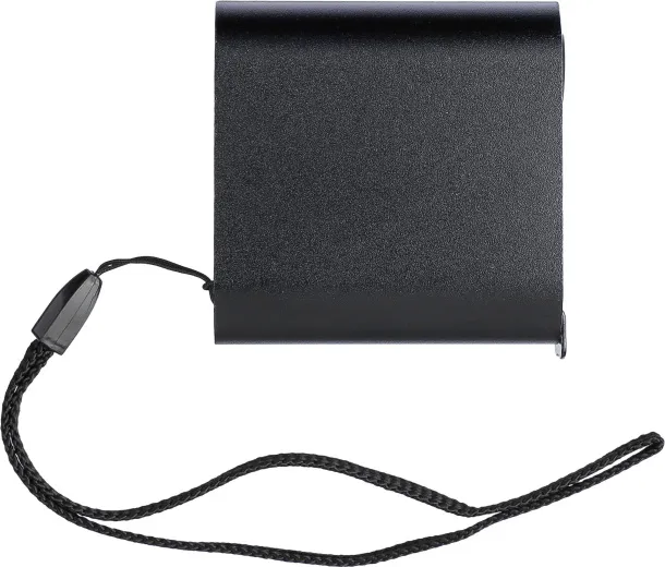 Frances Aluminium tape measure Crna