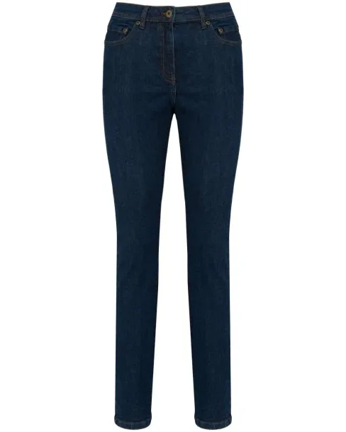  LADIES BASIC JEANS - Kariban Blue Rinse