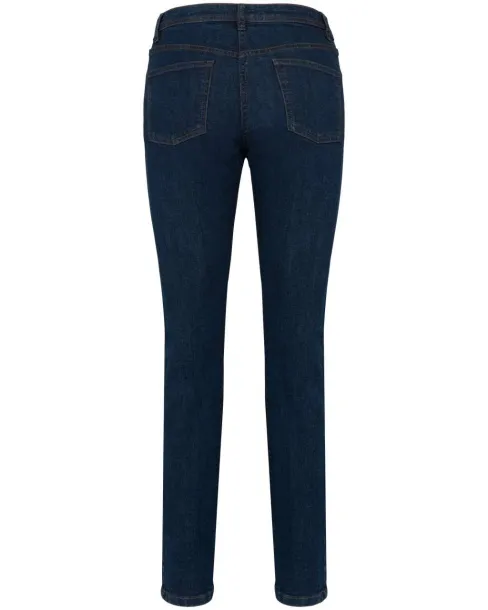  Ženske basic traperice - Kariban Blue Rinse