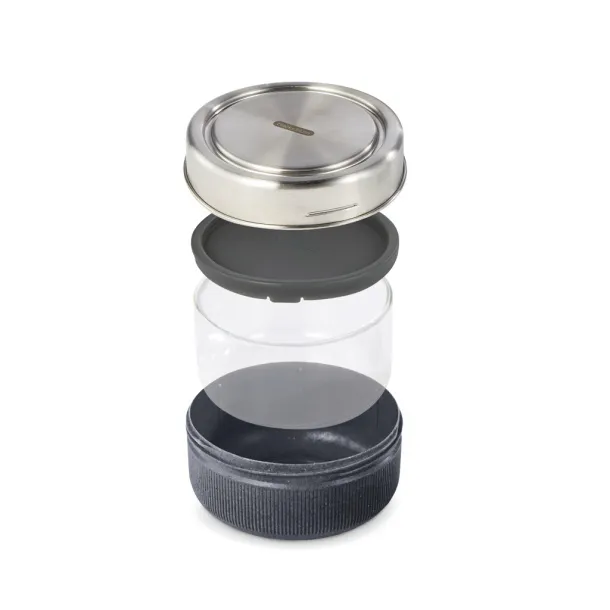 Black+Blum staklena posuda za hranu, 750 ml - Black + Blum Srebrna 