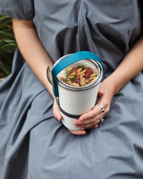 Black+Blum Lunch Pot Original  - Black & Blum turquoise 