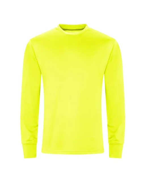  LONG SLEEVE ACTIVE T - Just Cool Electric Yellow