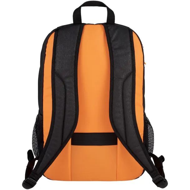 Ibira 15.6" laptop and tablet backpack - Case Logic Solid black Orange