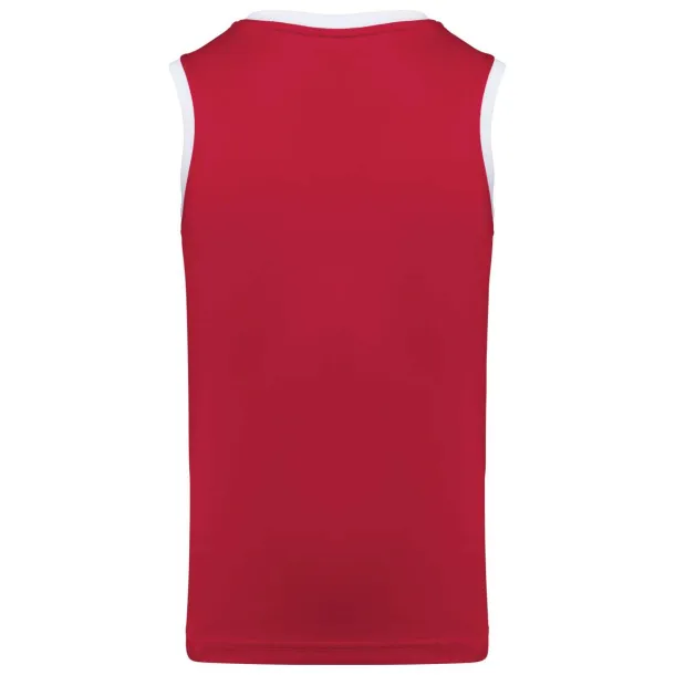  Muški košarkaški dres - Proact Sporty Red Bijela