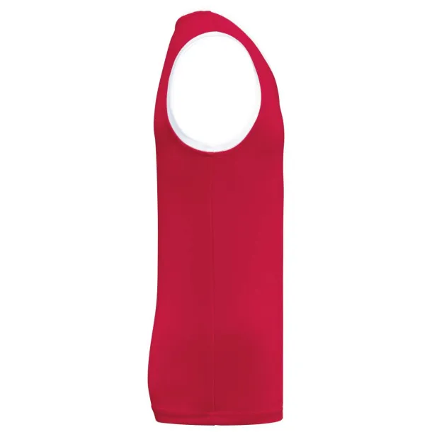  Muški košarkaški dres - Proact Sporty Red Bijela