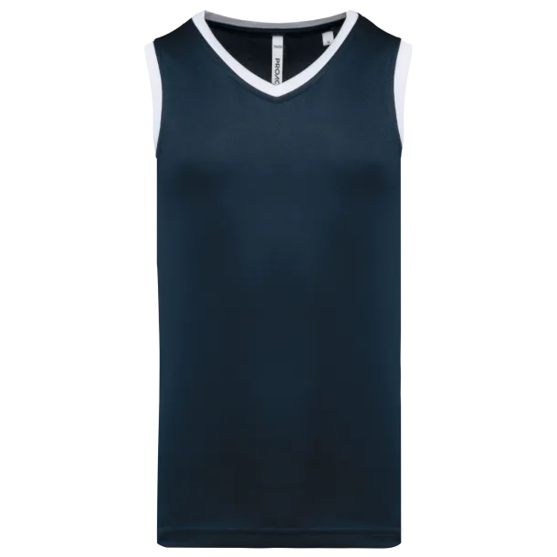  MEN'S BASKETBALL JERSEY - Proact Navy White