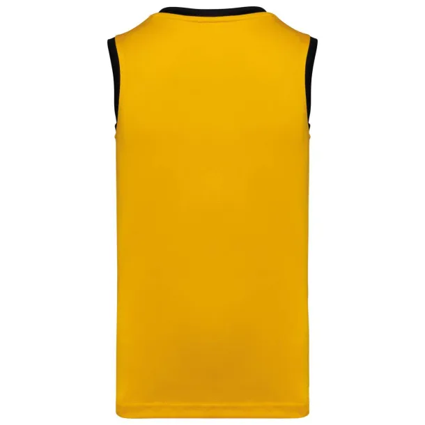  MEN'S BASKETBALL JERSEY - Proact Sporty Yellow Black