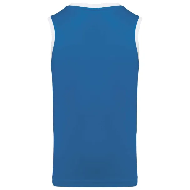  Muški košarkaški dres - Proact Sporty Royal Blue Bijela