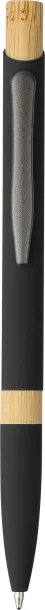Calandra Recycled aluminium ballpen black