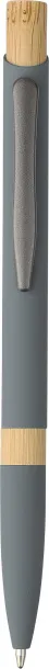 Calandra Recycled aluminium ballpen grey