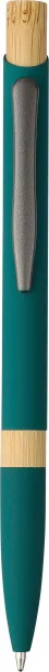 Calandra Recycled aluminium ballpen green
