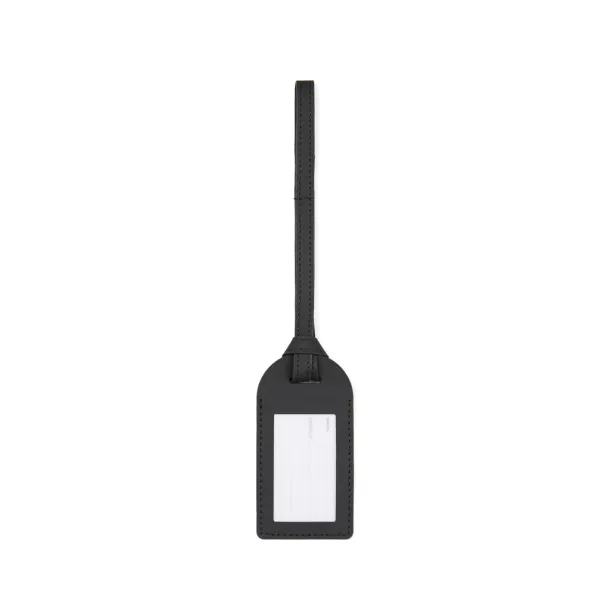 VINGA Baltimore VINGA Baltimore RCS recycled polyester luggage tag - Vinga black 