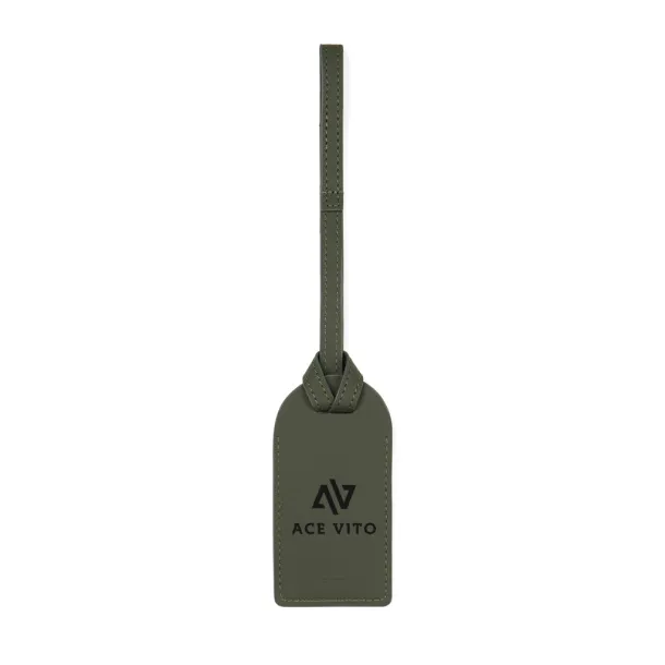 VINGA Baltimore VINGA Baltimore RCS recycled polyester luggage tag - Vinga Green 